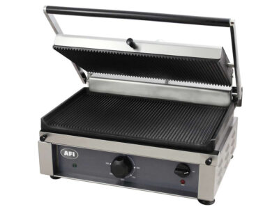 GRILL PANINIS ÉLECTRIQUE - PLAQUE SIMPLE RAINURÉE