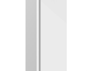 ARMOIRE RÉFRIGÉRÉE 1P NEGATIVE BLANCHE GN2/1 GAMME ELITE 600L 6 GRILLES FIXES GN 2/1