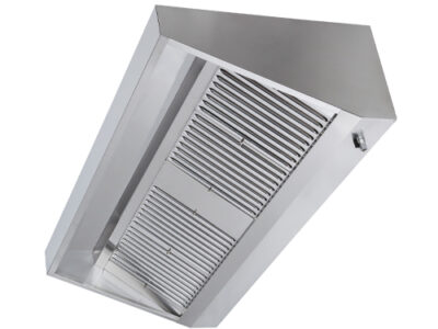HOTTE DYNAMIQUE PROF 900 CASQUETTE OBLIQUE VE7/7 LONG: 1500 NB DE FILTRES: 3 (400 x 500) //DEBIT: 1500 m3/h VARIATEUR NON INCLUS COMPTABILITE VAR3A
