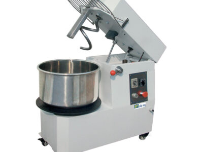PÉTRIN PIZZAS - TÊTE RELEVABLE CUVE AMOVIBLE - 20 L - 2 VITESSES - 400 V