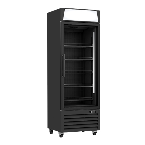 VITRINE CONGELATION 1P VITREE NOIRE