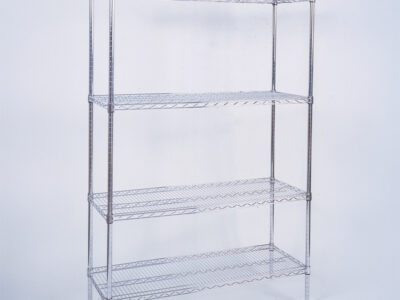 ÉTAGÈRES - ENSEMBLE COMPLET 4 MONTANTS ET 4 TABLETTES