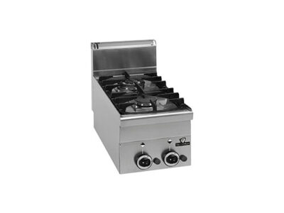 RECHAUD A GAZ 2 FEUX 1x2,7kW+1x3,15kW