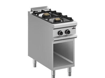 RECHAUD A GAZ 2 FEUX 1x11kW + 1x7kW
