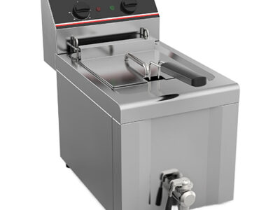 FRITEUSE ELECTRIQUE MASTER A POSER 1 CUVE 8/9 L DOT: 1 PANIER/CUVE // RENDEMENT 25KG/H