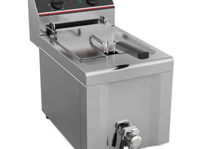 FRITEUSE ELECTRIQUE MASTER A POSER 1 CUVE 8/9 L DOT: 1 PANIER/CUVE // RENDEMENT 14KG/H