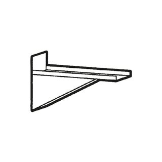 SUPPORT FIXE POUR ETAGERE BARREAUDEE