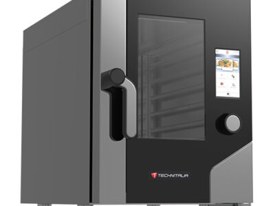 FOUR MIxTE A VAPEUR SLIM 6 NIVEAUX GN1/1 CMD TACTILES GAMME OPIUM LINE 1 VENTILATEUR BIDIRECTIONNEL ESPACEMENT NIV : 68MM