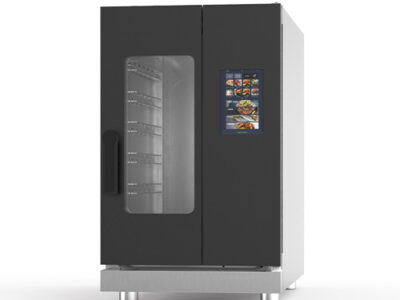 four mixte ÉLECTRIQUES 6 NIVEAUX GN 1/1 SLIM COMMANDES TACTILES 
AVEC HUMIDIFICATEUR