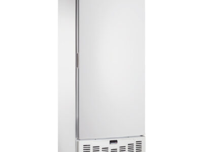 ARMOIRE POSITIVE PORTE PLEINE - 455 L - FINITION LAQUÉE BLANCHE