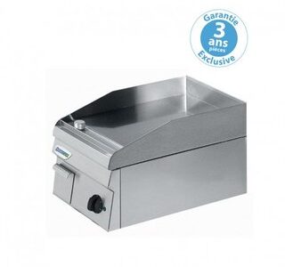 PLAQUE À SNACKER ELEC. - MIXTE (2/3 LISSE 1/3 RAINURÉE) DOUBLE