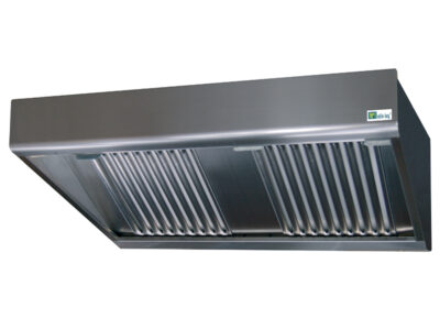 HOTTE DE VENTILATION AVEC ÉCLAIRAGE LED - LONG. 2800 MM