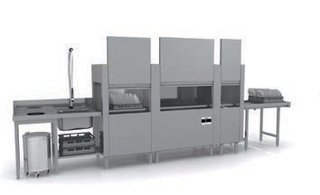 LAVE-VAISSELLE À AVANCEMENT AUTOMATIQUE - 500 X 500 MM