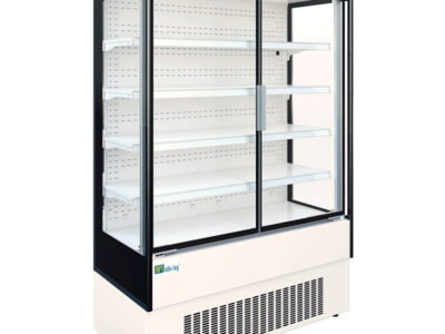 VITRINE MURALE - FROID VENTILÉ - 2 PORTES BATTANTES