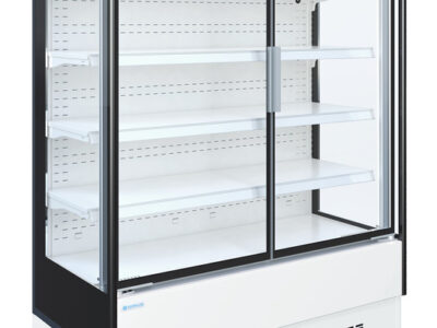 VITRINE MURALE - FROID VENTILÉ - 2 PORTES BATTANTES