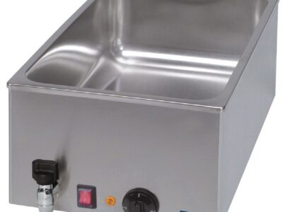 BAIN-MARIE DE TABLE AVEC ROBINET DE VIDANGE - GN 1/1