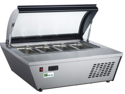 VITRINE DE PRÉSENTATION POUR CRÈMES GLACÉES À POSER - 67 L