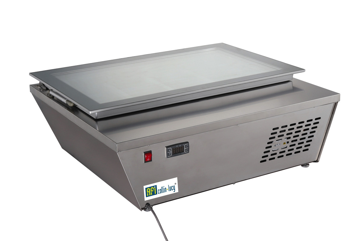 VITRINE DE PRÉSENTATION POUR CRÈMES GLACÉES À POSER - 77 L