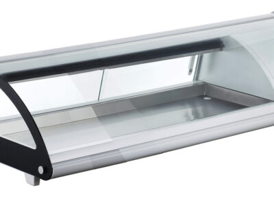 VITRINE RÉFRIGÉRÉE À SUSHIS - PORTES COULISSANTES - 4 BACS GN 1/3