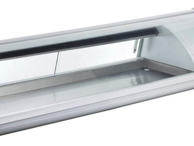 VITRINE RÉFRIGÉRÉE À SUSHIS - PORTES COULISSANTES - 6 BACS GN 1/3