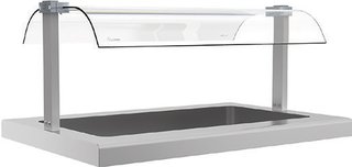 ETAGERE EN VERRE - SANS ECLAIRAGE - 1 NIVEAU - LONG. 1450 MM