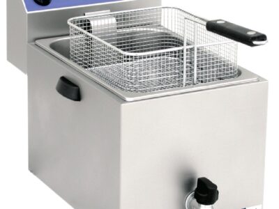 FRITEUSE DE TABLE ÉLECTRIQUE AVEC VIDANGE - 8 L