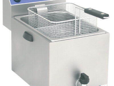 FRITEUSE DE TABLE ÉLECTRIQUE AVEC VIDANGE - SPÉCIALE SURGELÉS - 8 L