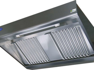 HOTTE DE VENTILATION ENTIÈREMENT ÉQUIPÉE - LONG. 1600 MM