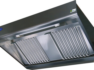 HOTTE DE VENTILATION ENTIÈREMENT ÉQUIPÉE - LONG. 2000 MM