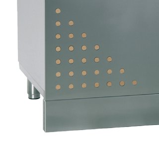 PLINTHE INOX POUR MEUBLE ANGLE