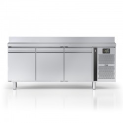 TABLE DE FERMENTATION PROF 800 - 3 PORTES PLEINES - AVEC DOSSERET - NÉGATIVE -20/+35°C