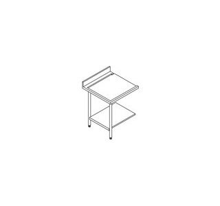TABLE LISSE AVEC DOSSERET L 700