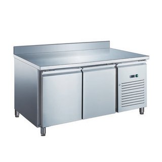 TABLE RÉFRIGÉRÉE GN1/1 POSITIVE PROF 700 AVEC DOSSERET - 2 PORTES