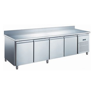 TABLE RÉFRIGÉRÉE GN1/1 POSITIVE PROF 700 AVEC DOSSERET - 4 PORTES