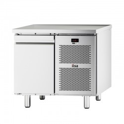 TABLE RÉFRIGÉRÉE PÂTISSIÈRE NEOS - 1 PORTE PLEINE - SANS DOSSERET - POSITIVE -2°/+8°C