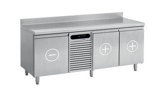 TABLE RÉFRIGÉRÉ GN 1/1 - BI-TEMPÉRATURE - PROF. 700 MM