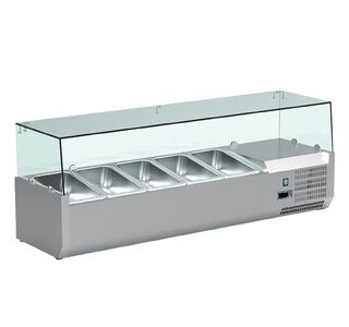 VITRINES 5 BACS GN 1/4