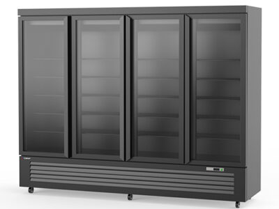 ARMOIRE VITRINE MURALE POSITIVE GAMME ALTA 4P 1664L 20 GRILLES 550x455