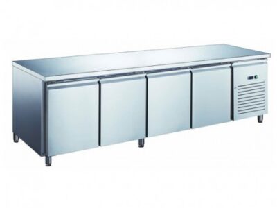 TABLE RÉFRIGÉRÉE GN1/1 POSITIVE PROF 700 - 4 PORTES