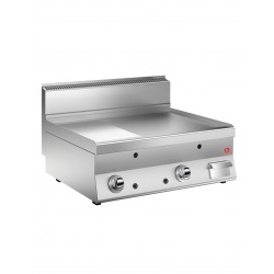 GRILLADE GAZ - PLAQUE 2/3 LISSE AISI 430 - LARG. 800 MM
