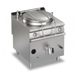 MARMITE GAZ AVEC AUTOCLAVE - CHAUFFE INDIRECTE - 150 L - 24 KW