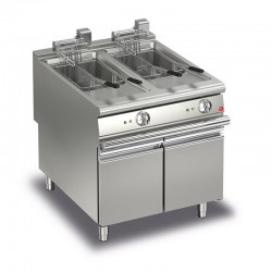 MONOBLOC FRITEUSE ELEC - 22 + 22 LITRES - 18 + 18 KW
