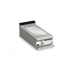 TOP PLANCHA GAZ - PLAQUE AISI 430 LISSE LARG 400 MM