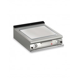 TOP PLANCHA GAZ - PLAQUE CHROME DUR LISSE LARG 800 MM