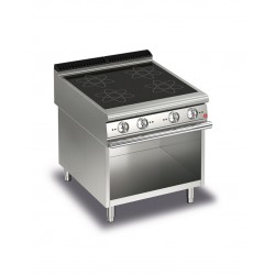 MONOBLOC PLAQUE INDUCTION - 4 ZONES - LARG 800 MM