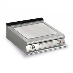 TOP PLANCHA ELEC - PLAQUE CHROME DUR LISSE LARG 800 MM