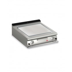 TOP PLANCHA GAZ - PLAQUE CHROME DUR LISSE LARG 800 MM