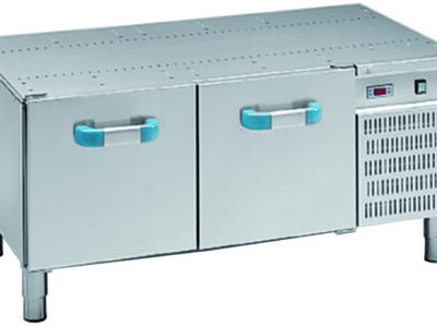 Soubassement refrigerée ventillée  2 tiroirs MBM