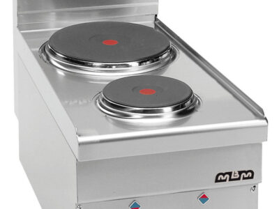Réchaud 2 plaques électriques rondes MBM