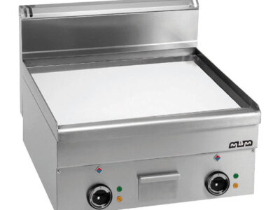 Plaque électrique lisse chromée MBM